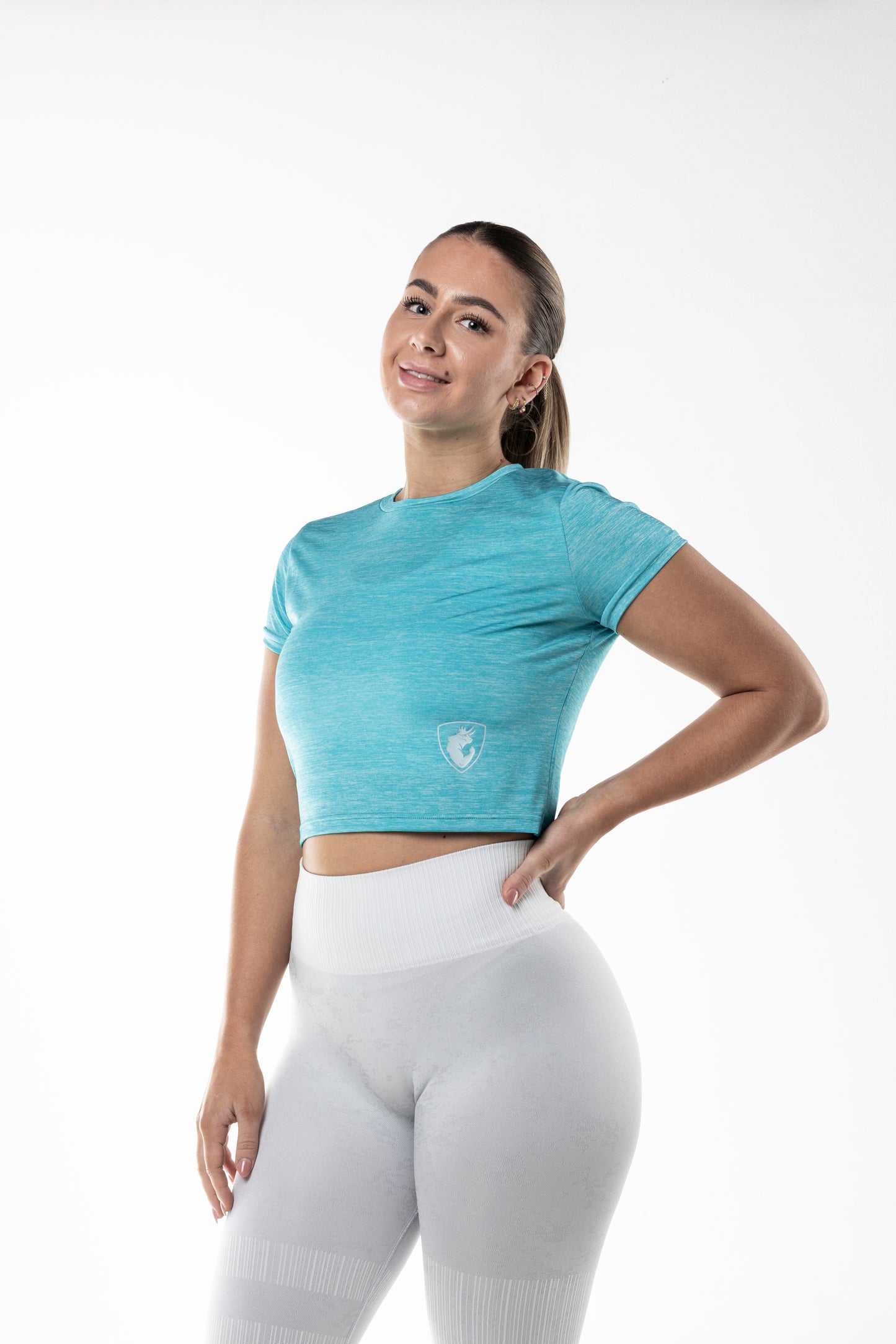 Crop Top Blue